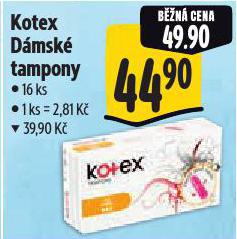 KOTEX DMSK TAMPONY