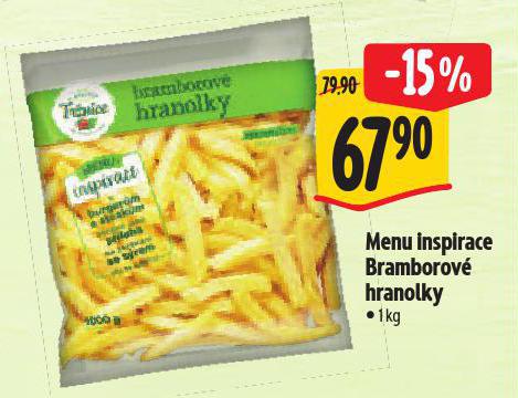 MENU INSPIRACE BRAMBOROV HRANOLKY