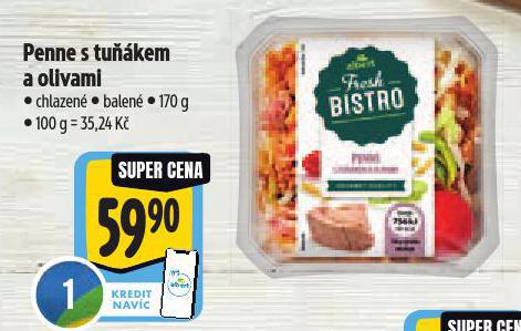 PENNE S TUKEM A OLIVAMI