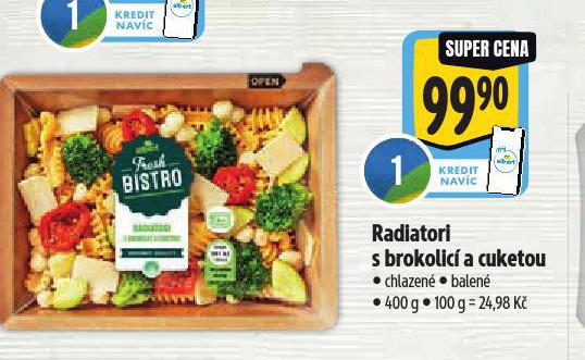 RADIATORI S BROKOLIC A CUKETOU
