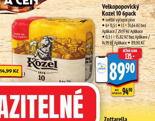 VELKOPOPOVICK KOZEL 10 6PACK
