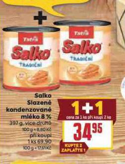 SALKO SLAZEN KONDENZOVAN MLKO 8%
