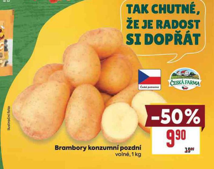 BRAMBORY KONZUMN POZDN