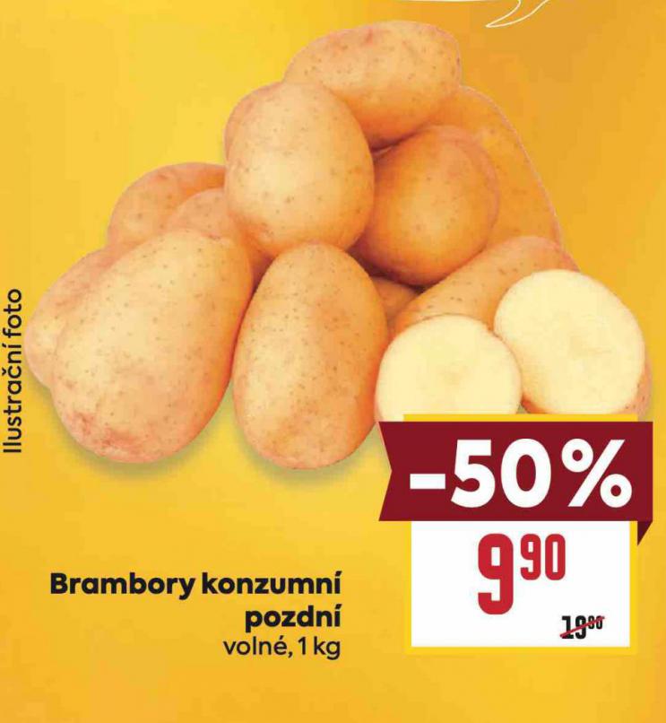 BRAMBORY KONZUMN POZDN
