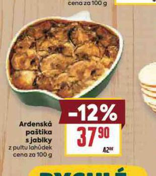 ARDENSK PATIKA S JABLKY