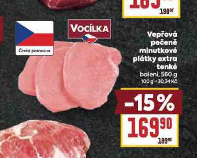 VEPOV PEEN MINUTKOV PLTKY EXTRA TENK