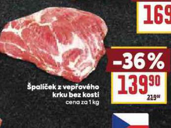 PALEK Z VEPOVHO KRKU BEZ KOSTI