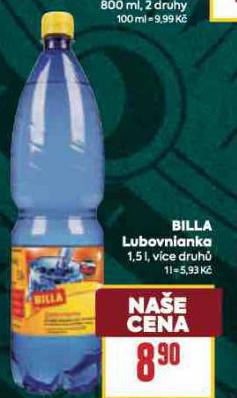 BILLA LUBOVNIANKA