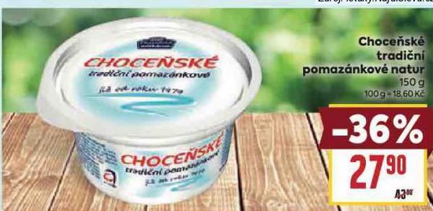 CHOCESK TRADIN POMAZNKOV NATUR