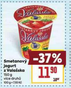 SMETANOV JOGURT Z VALASKA