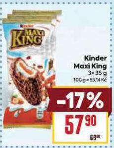 KINDER MAXI KING