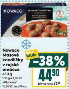 NOWACO MASOV KNEDLKY V RAJSK OMCE
