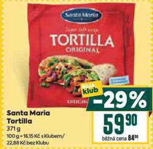 SANTA MARIA TORTILLA