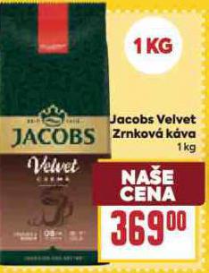 JACOBS VELVET ZRNKOV KVA