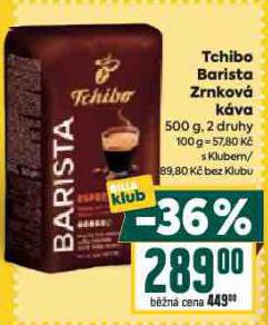 TCHIBO BARISTA ZRNKOV KVA