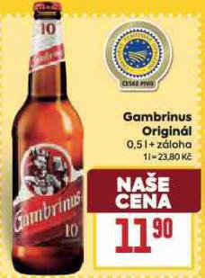 GAMBRINUS ORIGINL