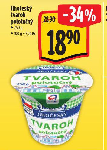 JIHOESK TVAROH POLOTUN