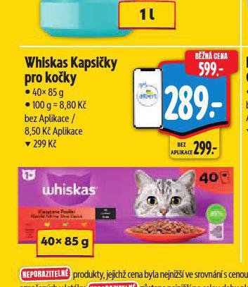 WHISKAS KAPSIKY PRO KOKY
