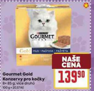 GOURMET GOLD KONZERVY PRO KOKY