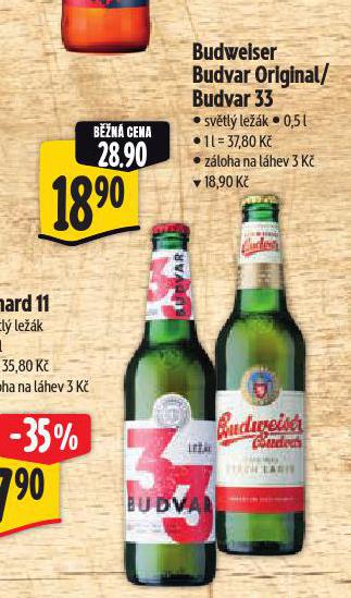 PIVO BUDVAR 33
