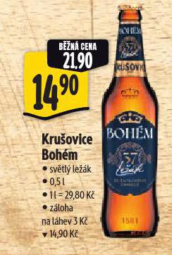 PIVO KRUOVICE BOHM