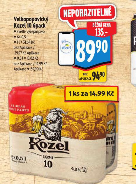 PIVO VELKOPOPOVICK KOZEL