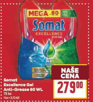 SOMAT EXCELLENCE GEL ANTI-GREASE 60WL