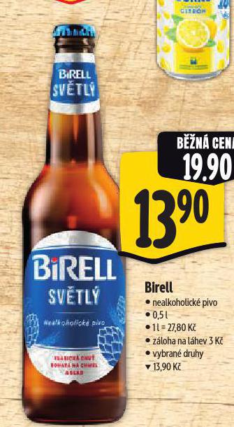 BIRELL NEALKOHOLICK PIVO