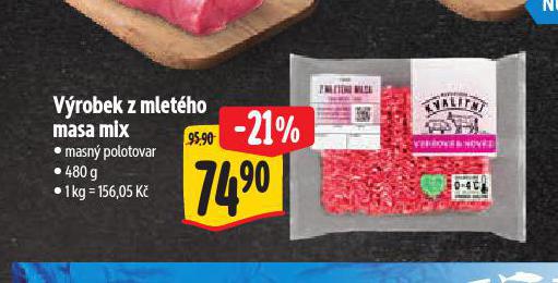 VROBEK Z MLETHO MASA MIX