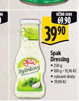 SPAK DRESSING