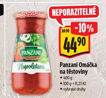 PANZANI OMKA NA TSTOVINY