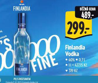 FINLANDIA VODKA