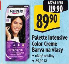 PALETTE BARVA NA VLASY