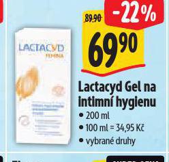 LACTACYD GEL NA INTIMN HYGIENU
