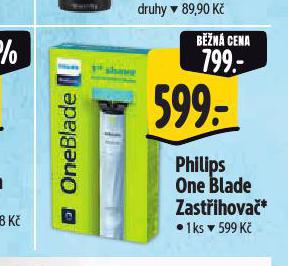PHILIPS ONE BLADE ZASTIHOVA