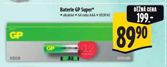 BATERIE GP SUPER