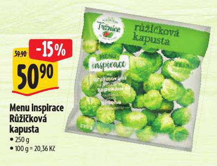 MENU INSPIRACE RَIKOV KAPUSTA