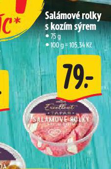 SALMOV ROLKY S KOZM SREM