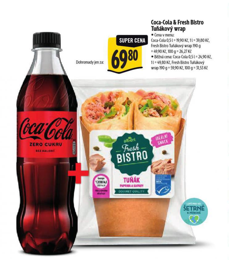 COCA-COLA & FRESH BISTRO TUKOV WRAP