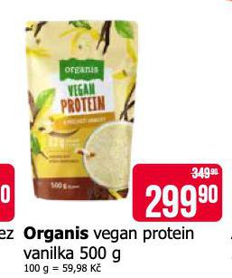 ORGANIS VEGAN PROTEIN VANILKA