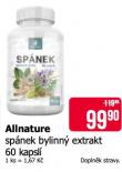 ALLNATURE SPNEK BYLINN EXTRAKT