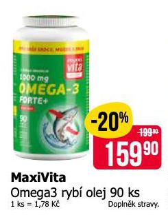 MAXIVITA OMEGA3 RYB OLEJ