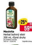 MAXIVITA HERBAL BYLINN ELIXR