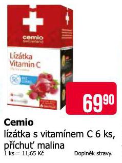 CEMIO LZTKA S VITAMNEM C 