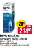 RENU ROZTOK NA KONTAKTN OKY