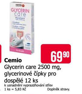 CEMIO GLYCERIN CARE 2500 MG