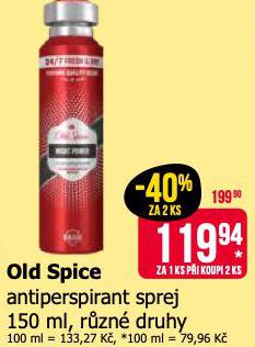 OLD SPICE ANTIPERSPIRANT SPREJ