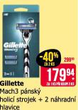 GILLETTE MACH3 PNSK HOLC STROJEK