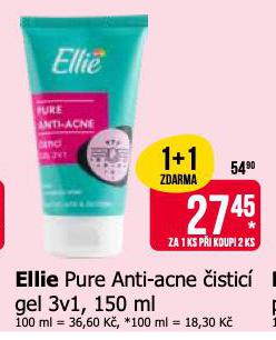 ELIIE PURE ANTI-ACNE ISTC GEL 3V1