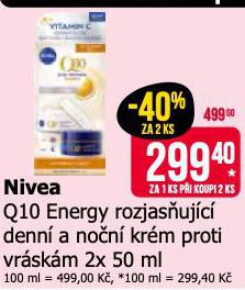 NIVEA Q10 ENERGY ROZJASUJC DENN A NON KRM PROTI VRSKM